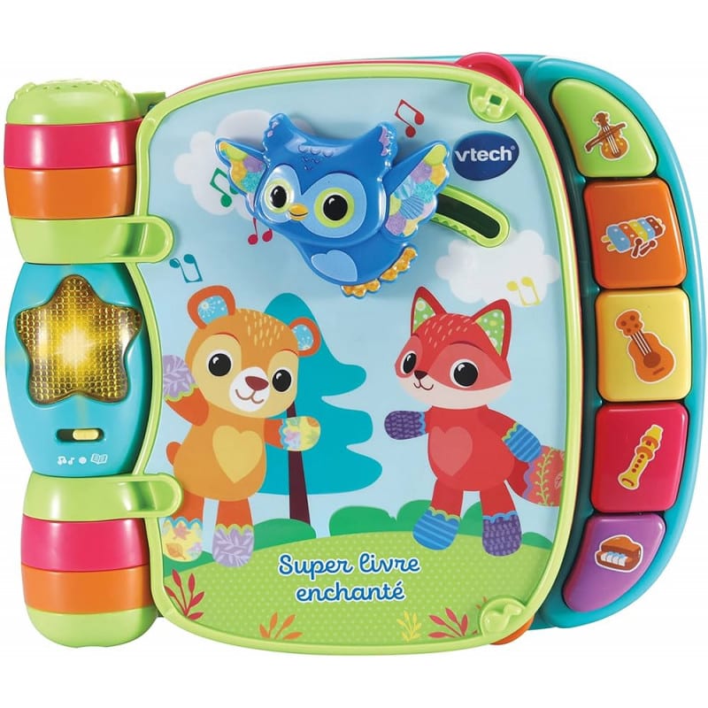 Super Livre Enchanté des Baby Loulous – Vtech (bleu)